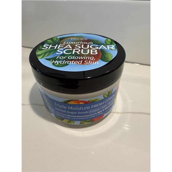 Hempz Shea Sugar Scrub. Fresh Citrus