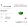 Image 2 : 9.7 ct Certified Zambian Emerald gemstone ($14,550 Appraisal)