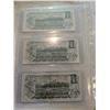 Image 2 : 3x 1973 Canada $1 bills