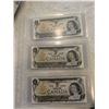 Image 1 : 3x 1973 Canada $1 bills