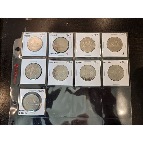 Canada Dollar 1968-1980
