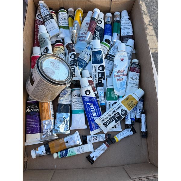 Assorted paints