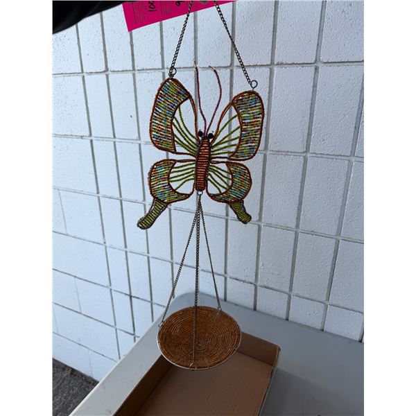 Hanging beaded decor