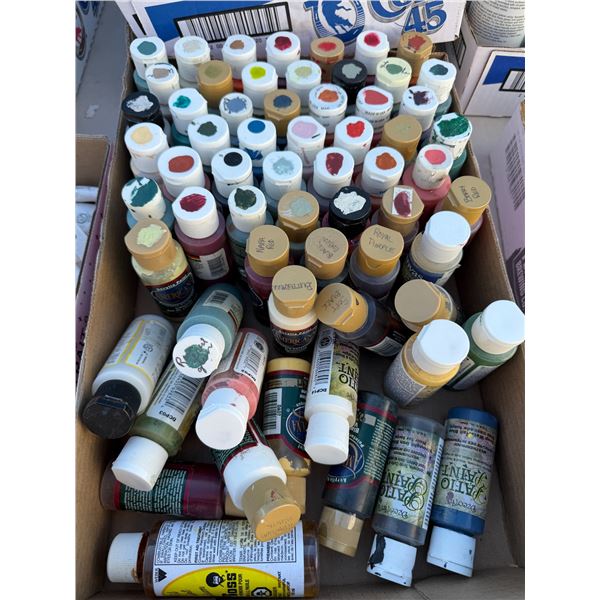Assorted paints
