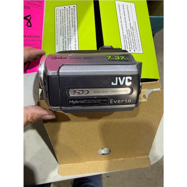 JVC hard disk camcorder GZ – MG130U