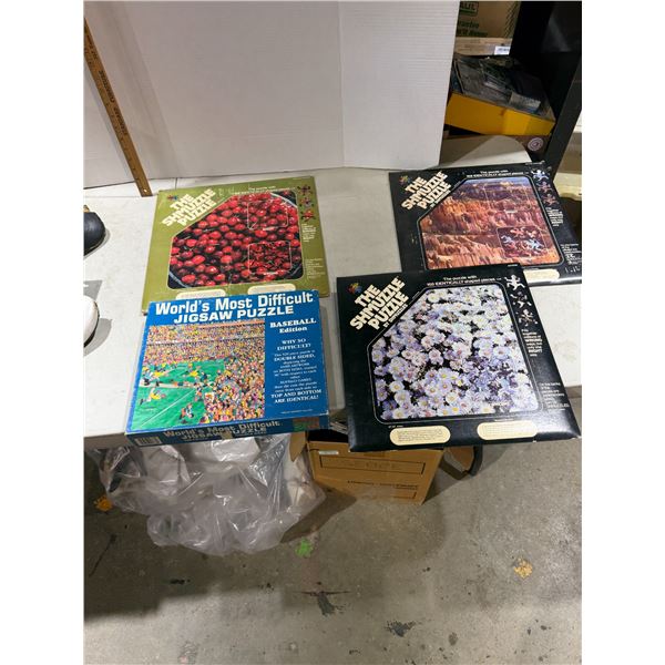 Shmuzzle puzzles and other