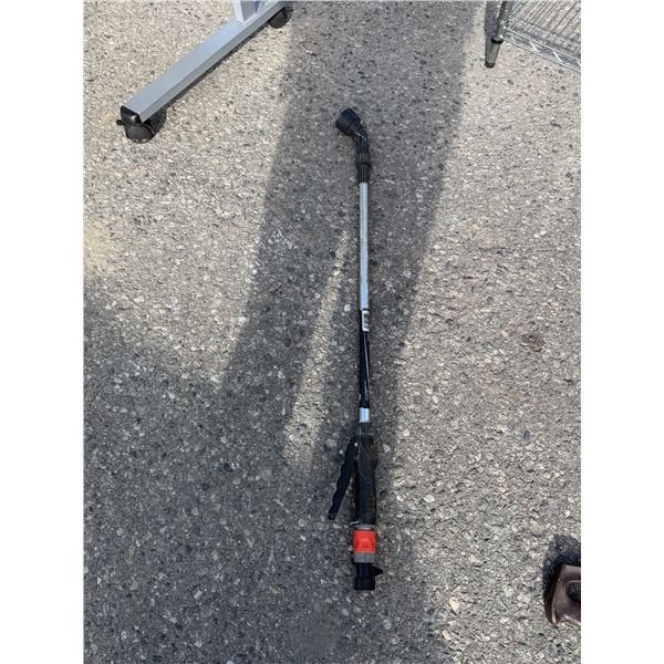 Garden spray wand