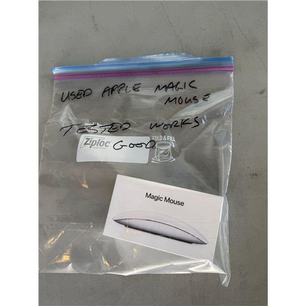 Used Apple magic mouse tested and works good