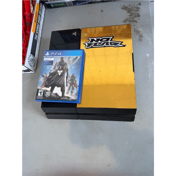 PS4, no power cord and PS4 game