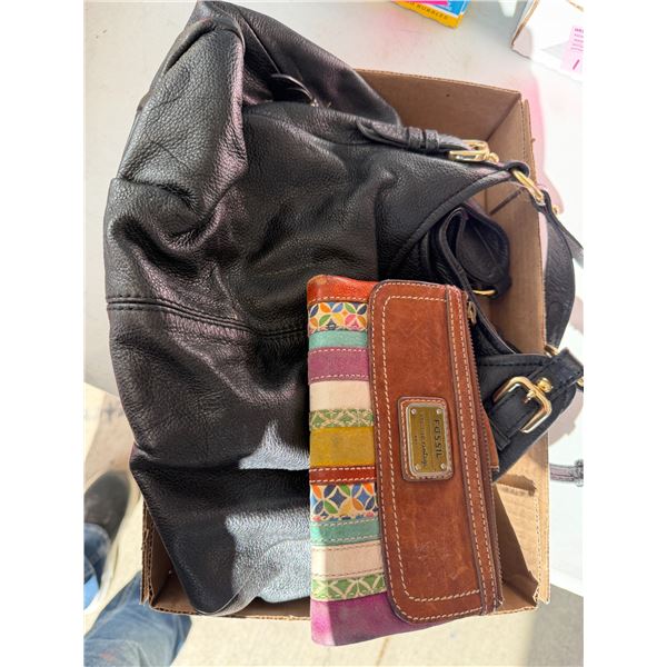 Fossil, wallet, and other purse
