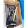 Image 1 : Rubber mallet and other tools