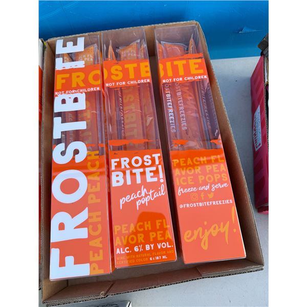 Frostbite peach pop tails freeze, must have valid ID