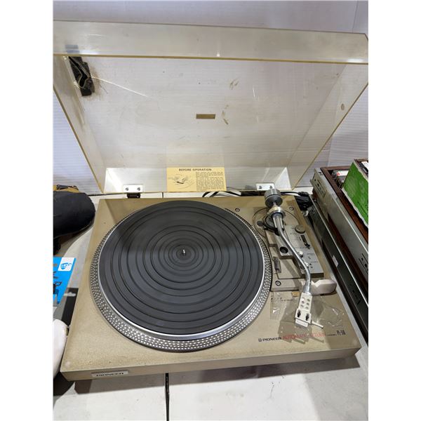 Pioneer automatic return model PL – 516 record failure