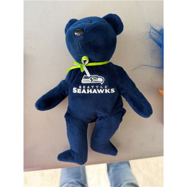 Seattle Seahawks collectible TY bear
