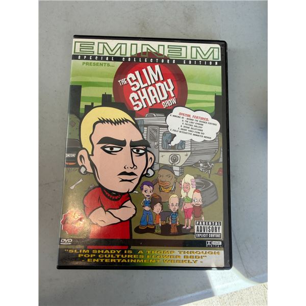 EMINEM special collectors edition, the slime Shady show DVD
