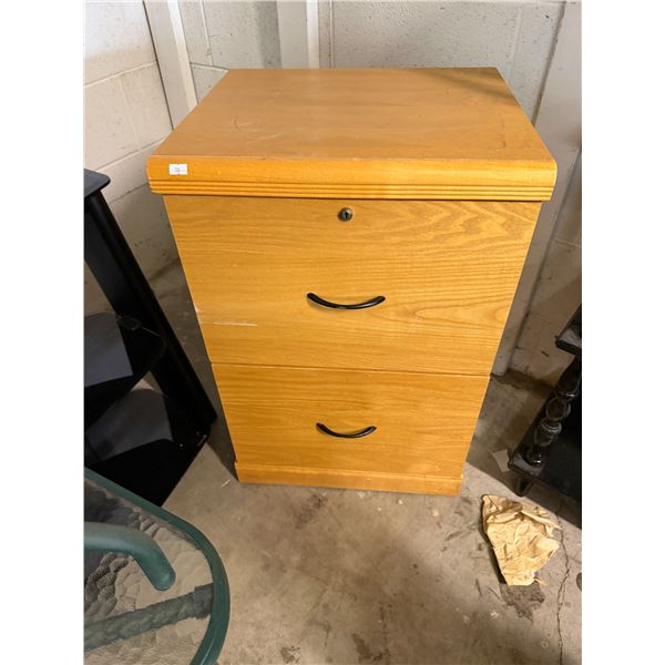 File cabinet 18 and three-quarter inches by 16 1/2" x 28" tall