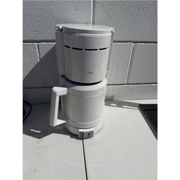 Braun coffee maker