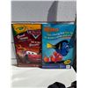 Image 1 : Cars and finding Nemo coloring books