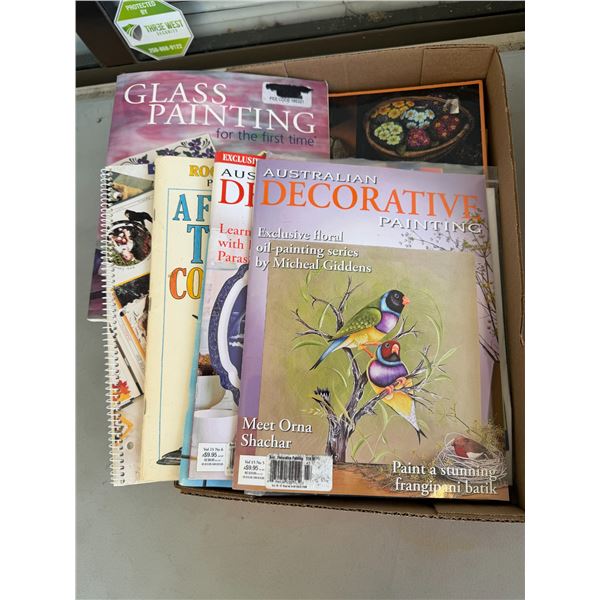First painting, decorative, painting, and other books