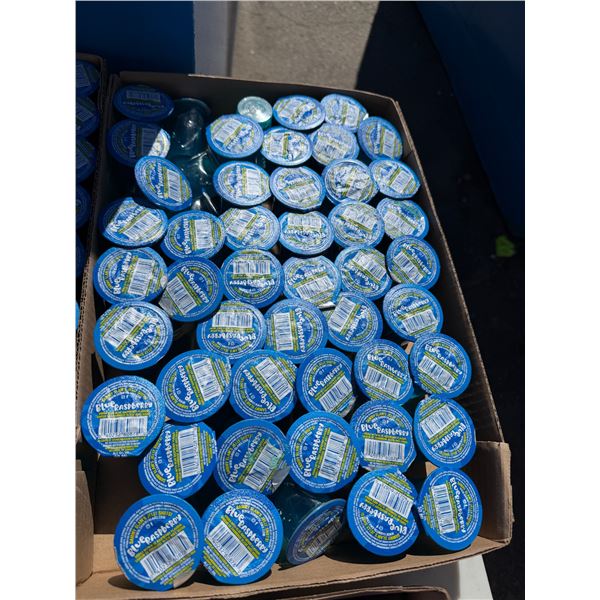 Blue raspberry jelly shooters must have valid ID