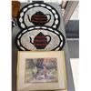 Image 1 : Tile trivets  and artwork