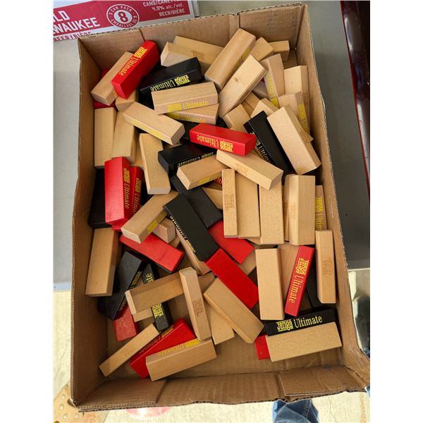 Jenga blocks