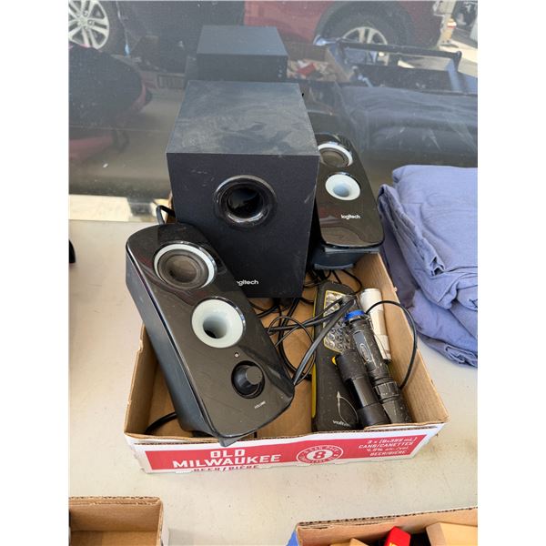 Speakers and flashlights