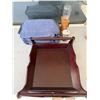 Image 1 : Sheets, dispenser, mug, and tray