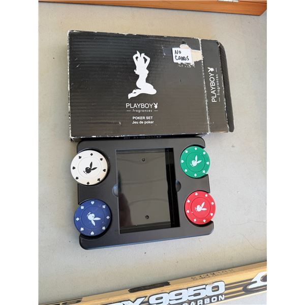 Playboy poker set no cards