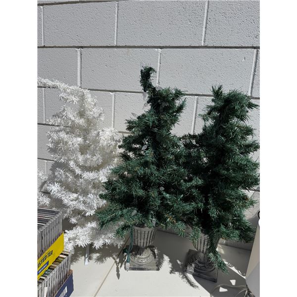 Three decor trees