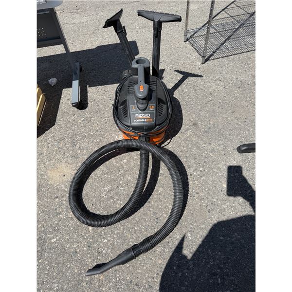 Rigid portable vac