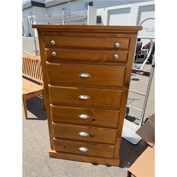 Hi boy, dresser 31" x 18" x 54" tall