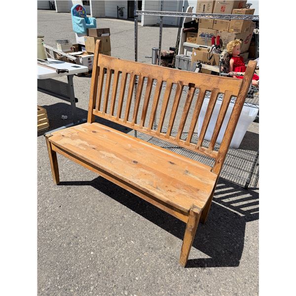 Bench 48" x 17" 18 inches two seat