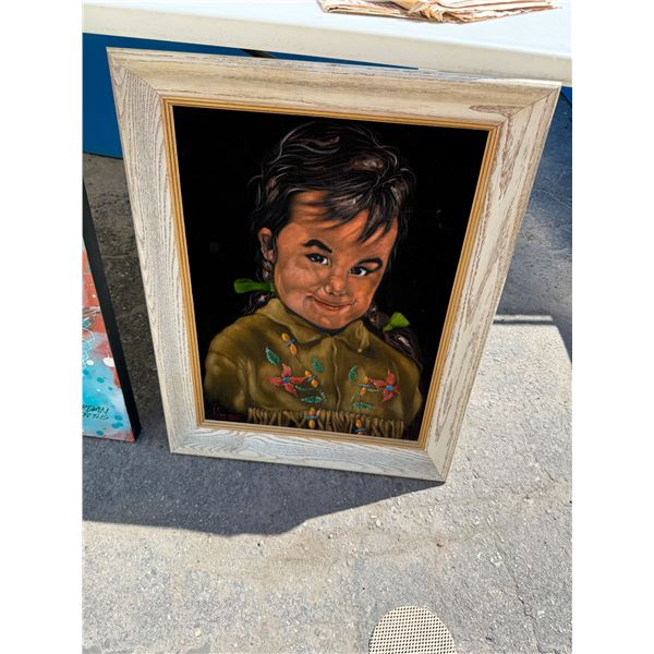 Vintage artwork 22 1/2" x 29"