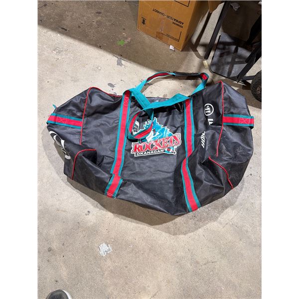Rockets hockey bag