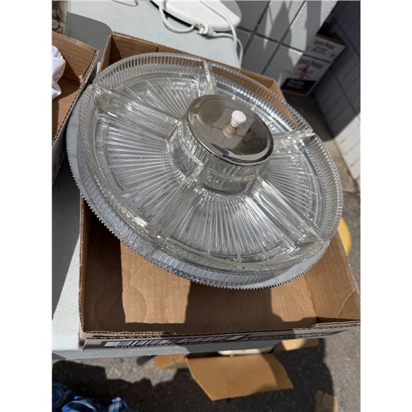 Lazy Susan serving tray