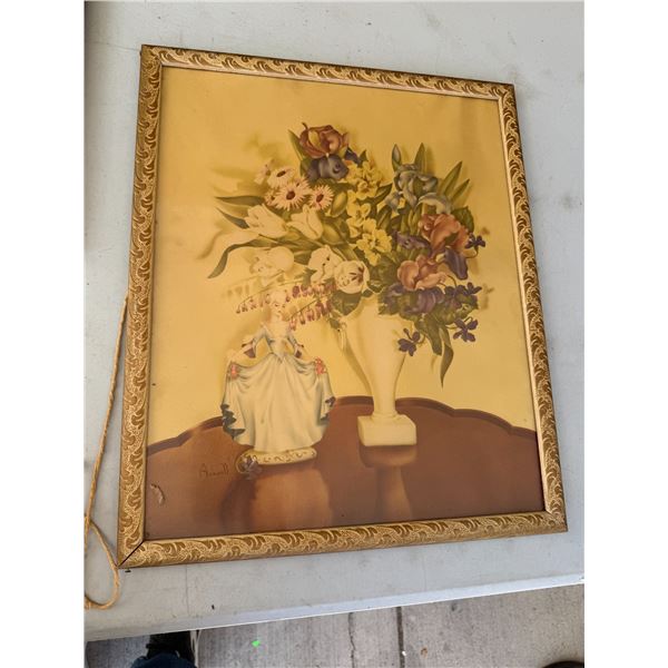 Floral artwork