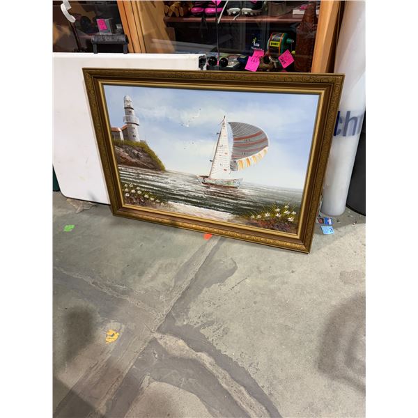 Canvas artwork 41" x 29"