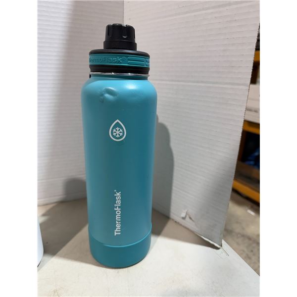 Thermo flask, water bottle blue