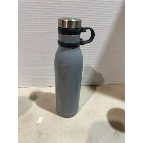 Contigo water bottle steel grey