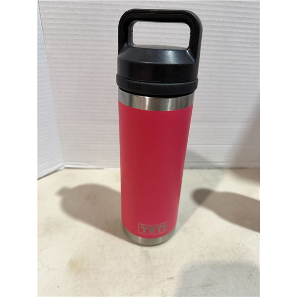Yeti, water bottle, pink