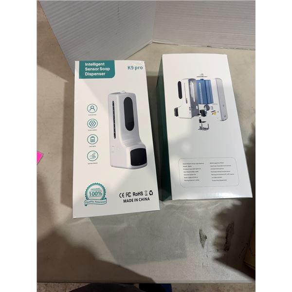Intelligent soap dispensers