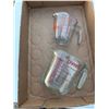 Image 1 : Glass Pyrex and Fire king measuring cups