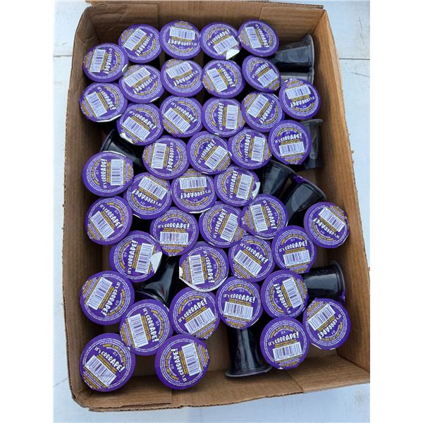 Grape jelly shooters must have valid ID