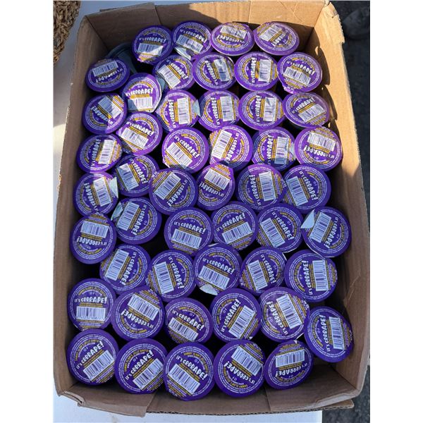 Grape jelly shooters must have valid ID
