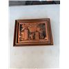 Image 1 : Copper etched decor