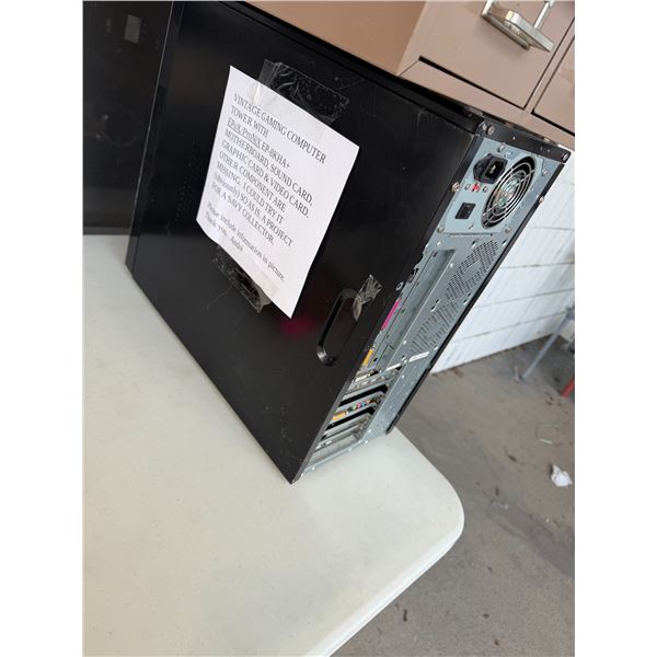 Vintage gaming computer tower with EPOX/pro XPP – 8KHA plus