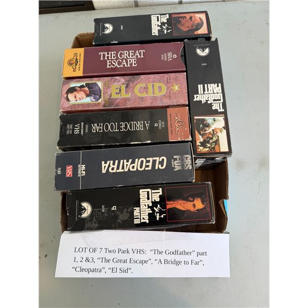 VHS movies