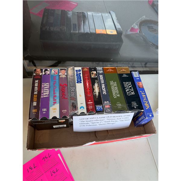 VHS movies