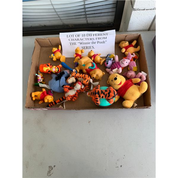 Characters from Winnie the Pooh series